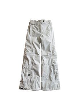 Poivre Blanc white stretch ski pants size 10 girls